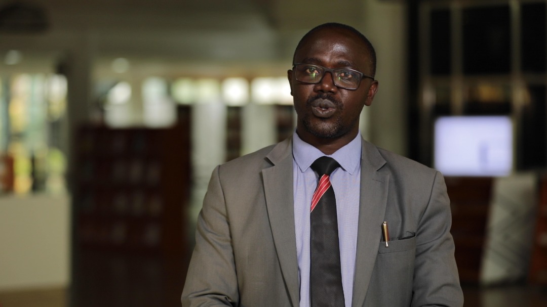 Umuyobozi w'agateganyo w'isomero rusange rya Kigali, Mudahinyuka Sylvain avuga ko rigenda ryaguka umunsi ku wundi