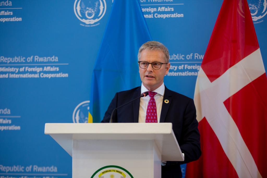 Minisitiri Ushinzwe Iterambere Mpuzamahanga muri Denmark, Flemming Moller yavuze ko aya masezerano ari intambwe nziza