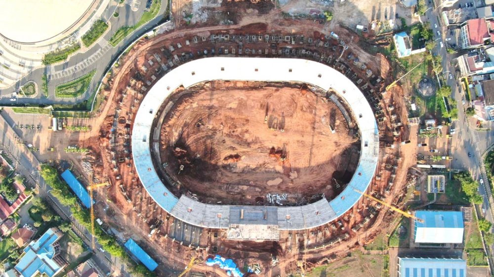 Stade Amahoro ni umwe mu mishinga ihanzwe amaso n'abanyarwanda benshi