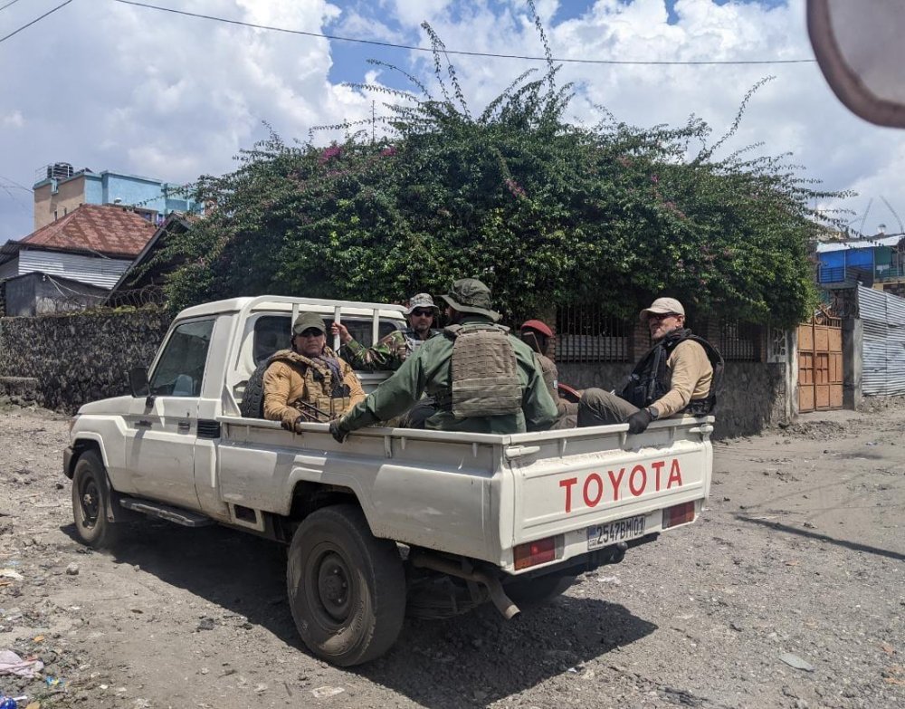 Aba bacanshuro bagaragara mu duce dutandukanye tw'Umujyi wa Goma