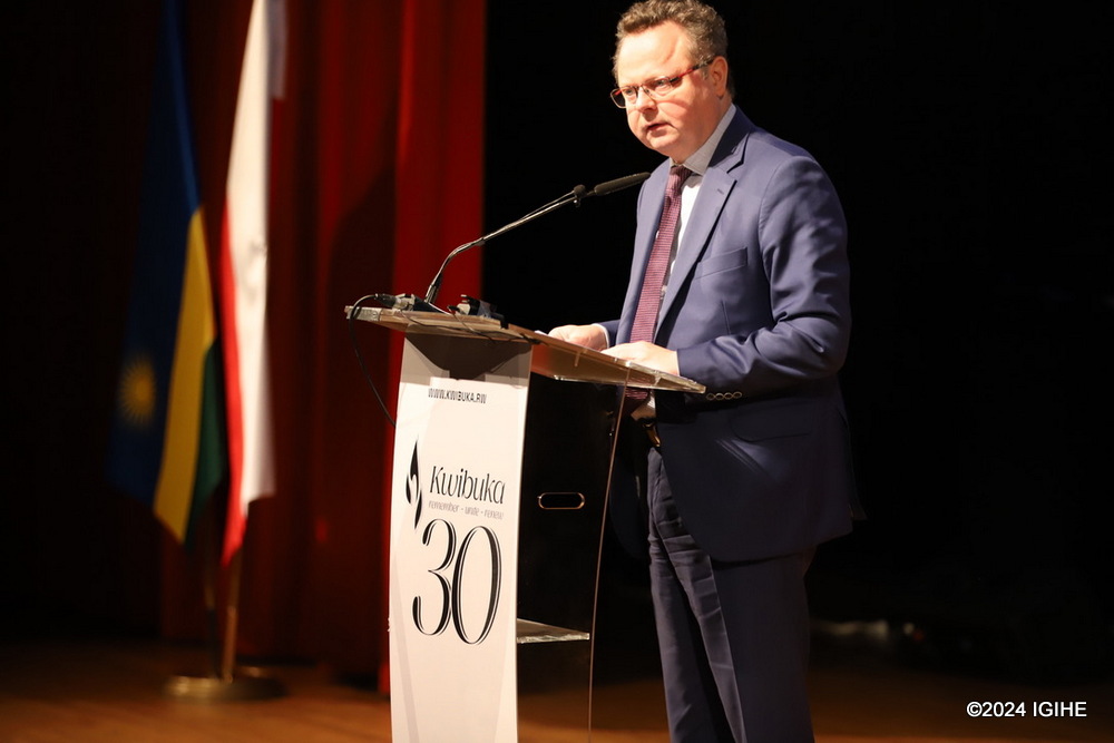 Andrzej Szejna, Umunyamabanga wa Leta muri Minisiteri y'Ububanyi n'Amahanga wari n'umushyitsi mukuru
