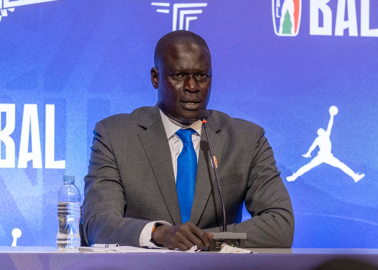 Perezida wa BAL, Amadou Gallo Fall yatangaje ko nta mpugenge z'ubwitabire bafite nubwo nta kipe yo mu Rwanda iri muri iri rushanwa