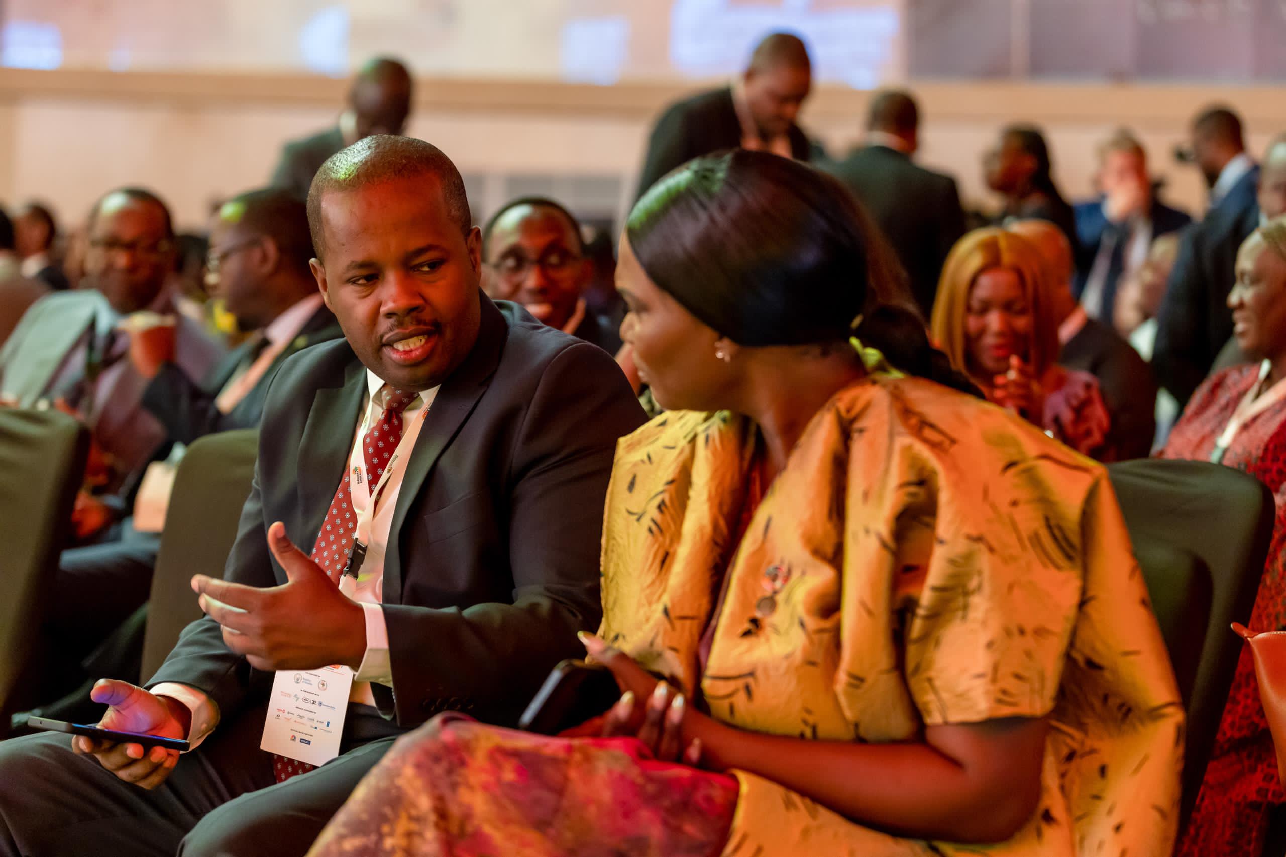 Umuyobozi w'Umujyi wa Kigali, Samuel Dusengiyumva ni umwe mu bitabiriye iyi nama