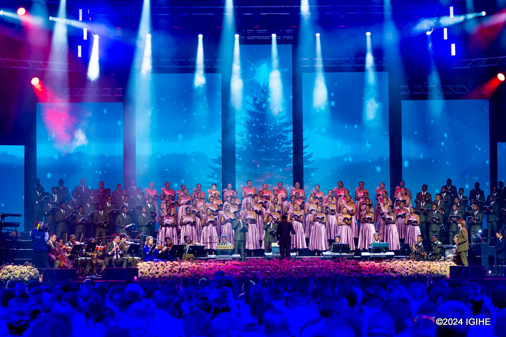 Chorale de Kigali yagerukaga gutaramira abakunzi bayo kuri Noheli y'umwaka ushize muri BK Arena