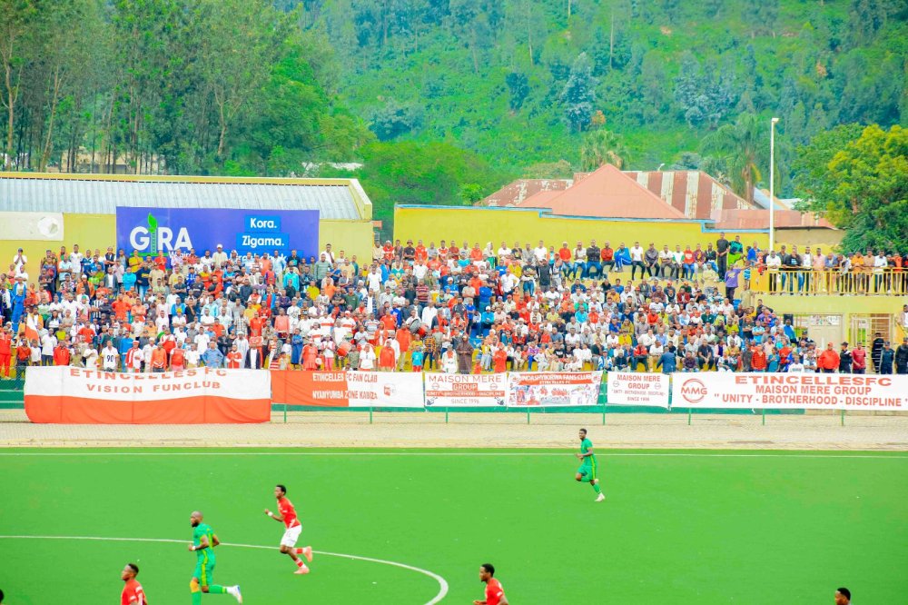 Etincelles ivuga ko ku mukino wayo na Marines Stade yari yuzuye aho bari bishyuje 1000 kwinjira ku mukino