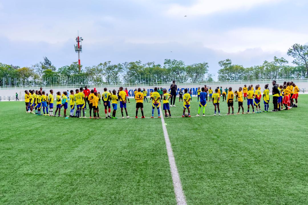 Igikorwa cya ‘#Play4Kwibuka31’ cyari cyahuje abakiri bato n’abanyabigwi muri ruhago y’u Rwanda