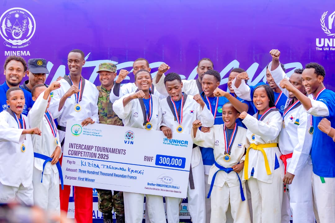 Inkambi ya Kiziba yegukanye igikombe muri Taekwondo