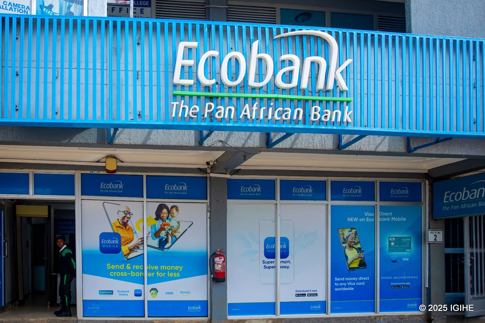 Ishami rya Ecobank rikorera i Remera ryari rimaze icyumweru rifata neza abakiliya