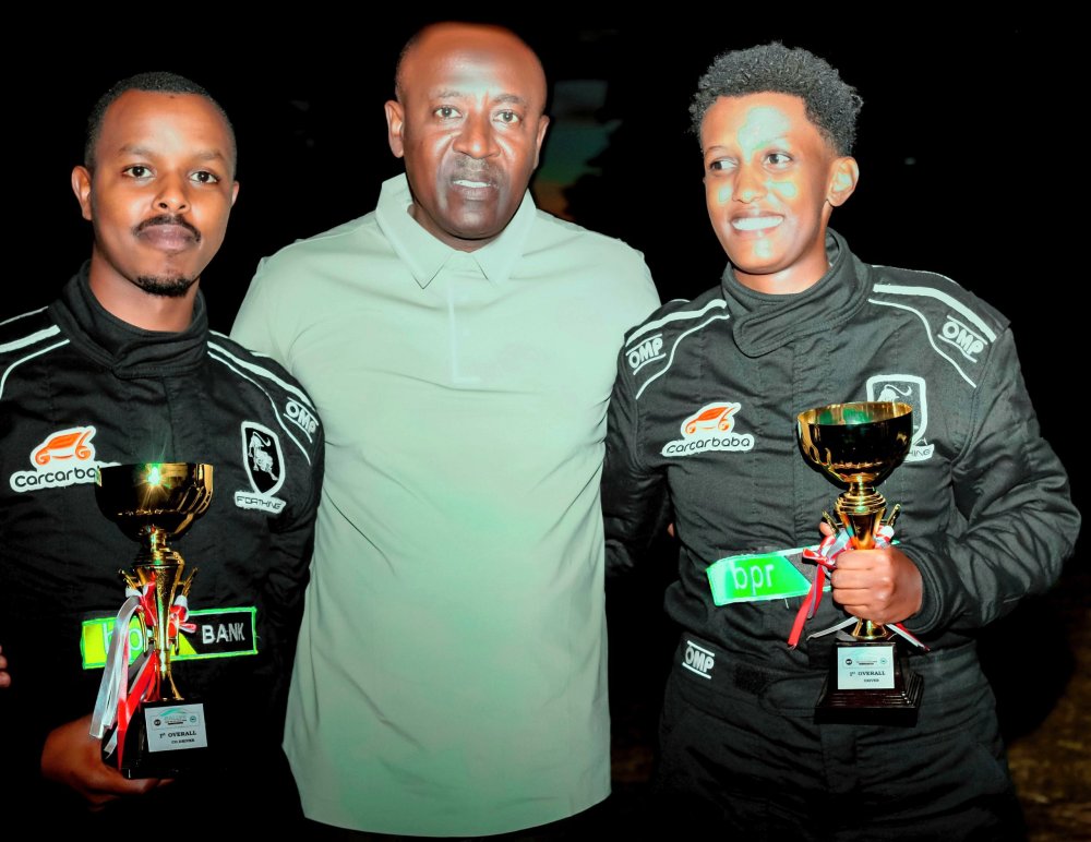 Kalimpinya na Ngabo Olivier begukanye Shampiyona y'u Rwanda