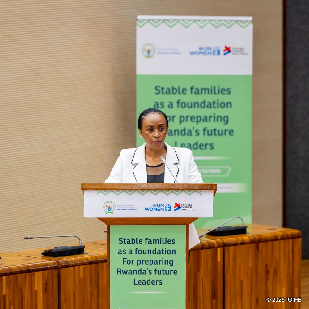 Umuyobozi wa FFRP, Depite Uwizeye Marie Thérèse, yashimye ubuyobozi bw’Igihugu burangajwe imbere na Perezida Paul Kagame, ku bw’amahitamo bwakoze yo guteza imbere ihame ry’uburinganire