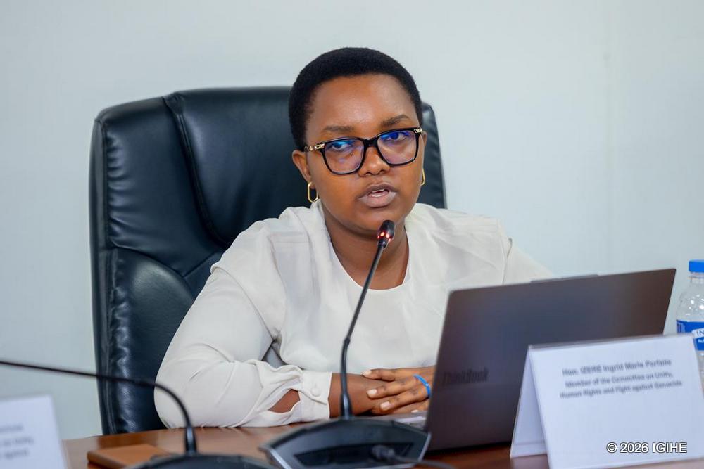 Depite Izere Ingrid Marie Parfaite yabajije ku mikoreshereze y'ikoranabuhanga n'uburyo RCS ikorana n'izindi nzego mu gufasha abagororwa