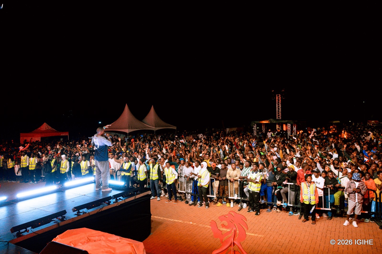 Abatuye i Huye bari benshi muri iki gitaramo