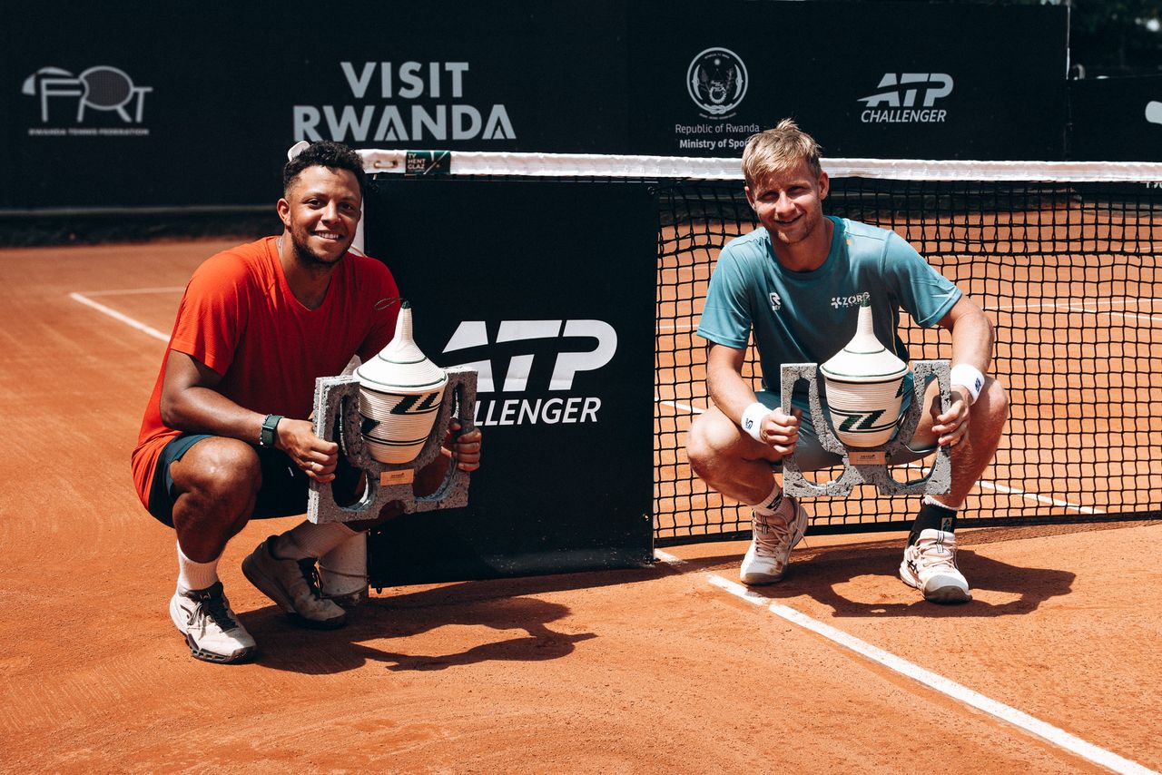 Umunyamerika Jay Clarke n’Umuholandi Max Houkes begukanye icyumweru cya mbere cya Rwanda Challenger 2026 mu bakina ari babiri