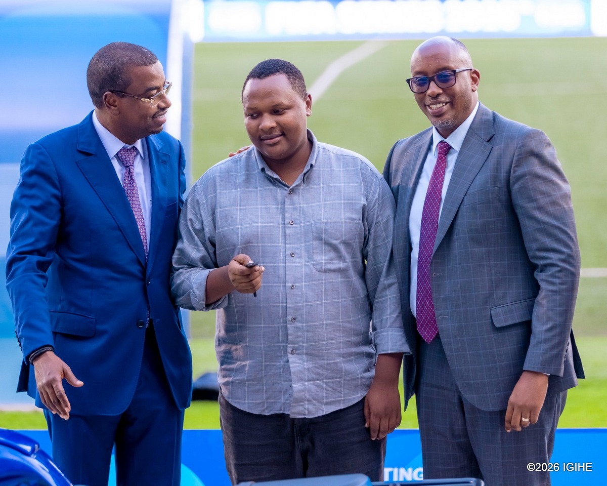 Intwari Patrick ni we wari umunyamahirwe ku mukino wahuje Tanzania na Liechtenstein
