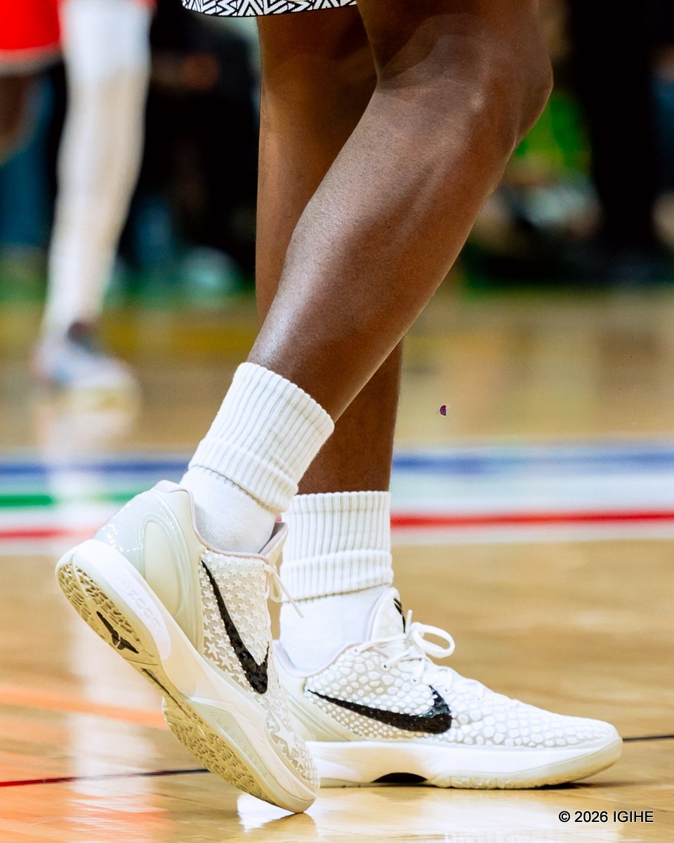 Ntore Habimana akunze kwambara Nike Kobe 6 Protro Sail All-Star