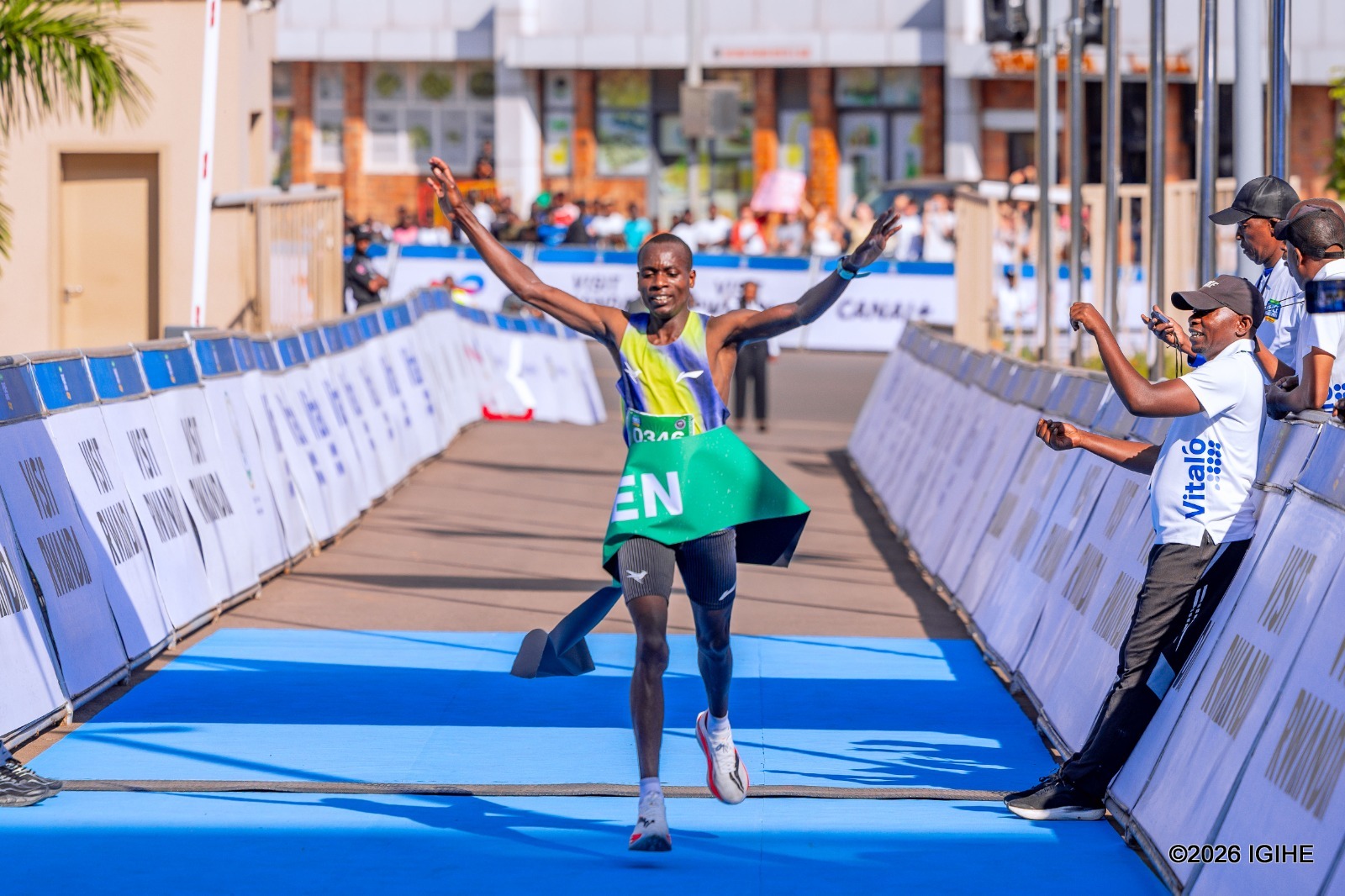 Kephar Lumbasi Namutala yegukanye Full Marathon mu bagabo