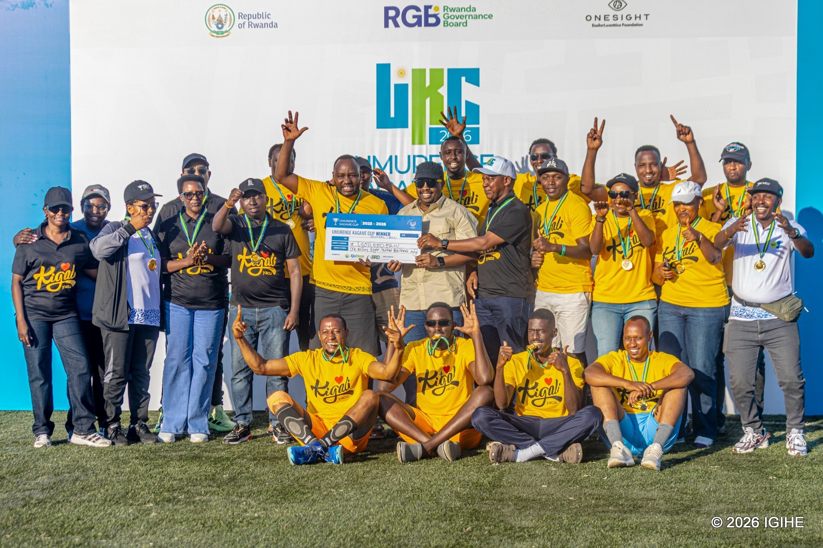 Kicukiro yongeye kwegukana igikombe muri Volleyball