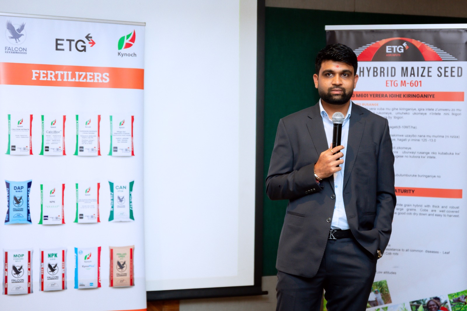 Umuyobozi Mukuru wa ETG Inputs Ltd – Rwanda, Vishal Patel, yavuze ko ibihembo batanze bigamije no binazirikana uruhare abacuruza inyongeramusaruro bagira mu kuvugurura no guteza imbere ubuhinzi