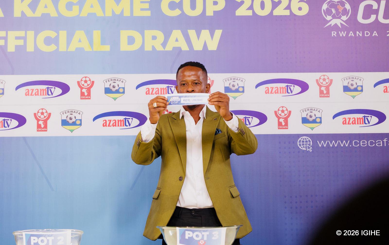Haruna Niyonzima ni we wayoboye iyi tombola ya CECAFA Kagame Cup 2026