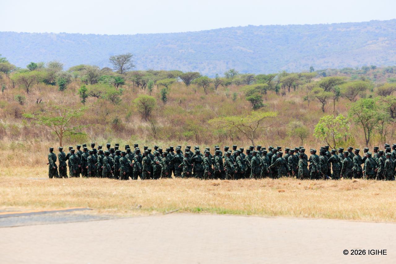 Urubyiruko rwatorejwe mu kigo cy’imyitozo ya gisirikare cya Gabiro