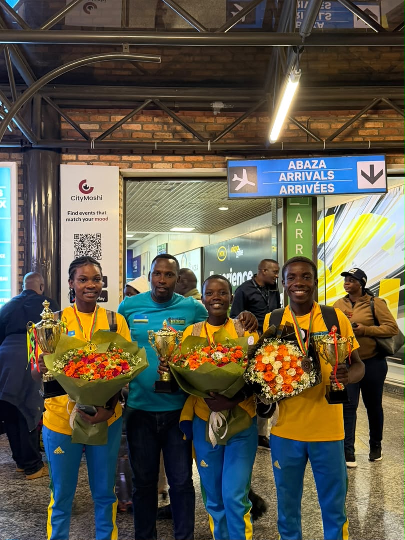 U Rwanda rwakuye imidali itatu muri ‘Grand Prix International VTT Chantal Biya’