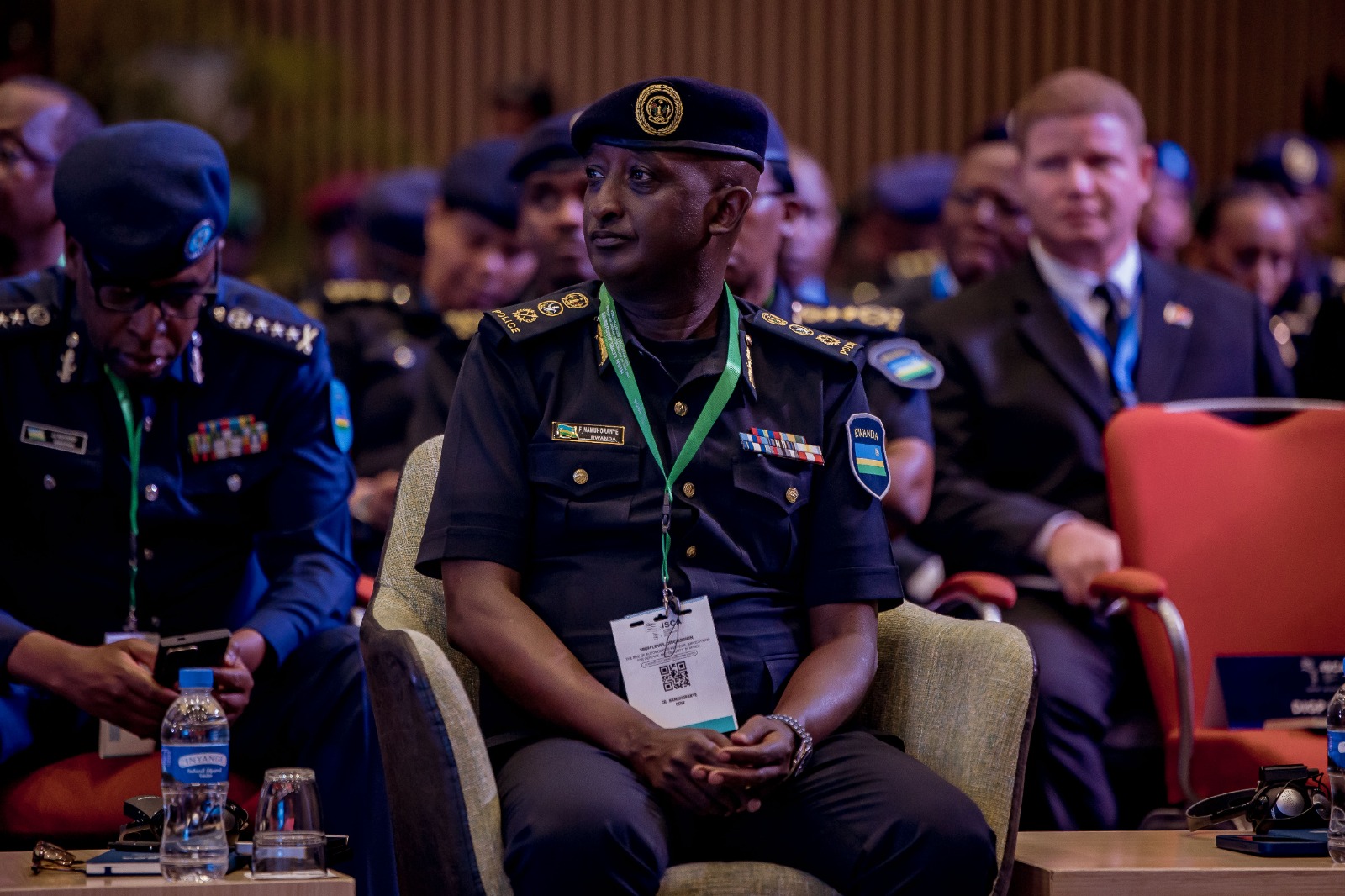 Umuyobozi Mukuru wa Polisi y'u Rwanda, CG Felix Namuhoranye yitabiriye iyi nama