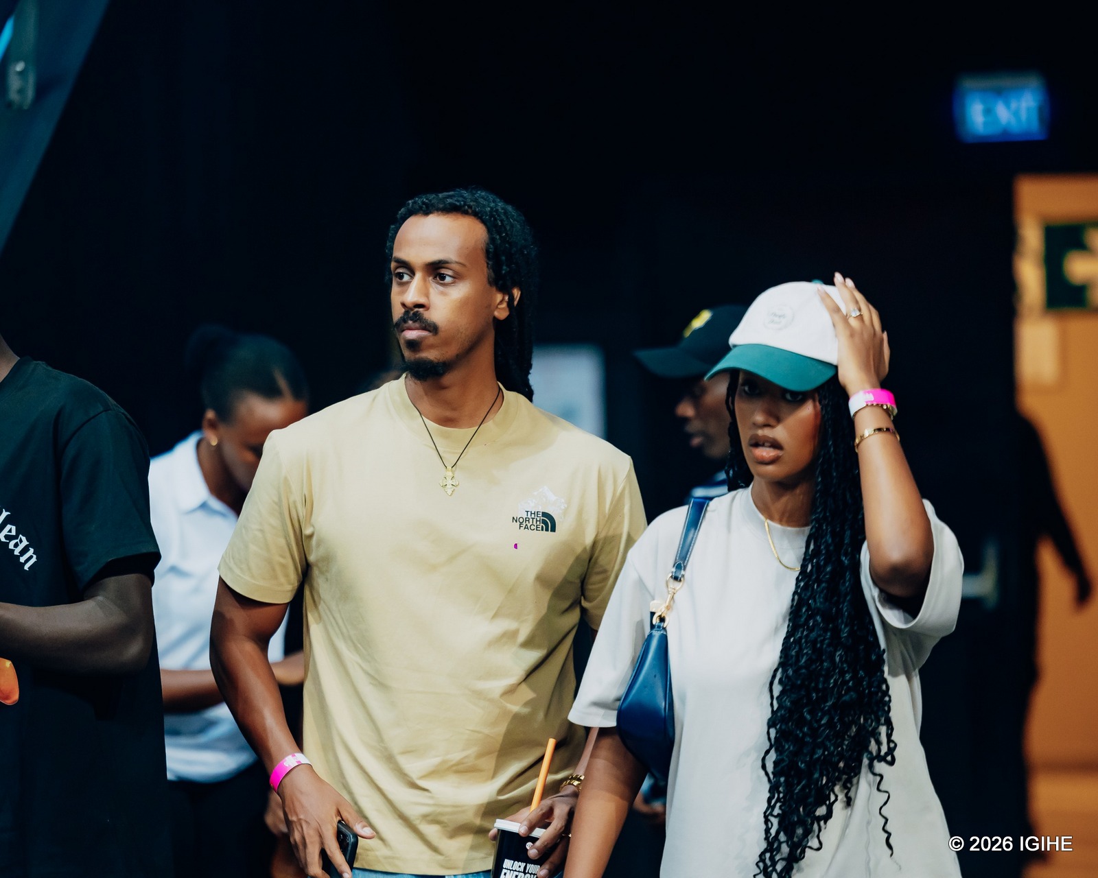 Miss Nishimwe Naomie n'umugabo we Michael Tesfay ni bamwe mu badasiba iyi mikino