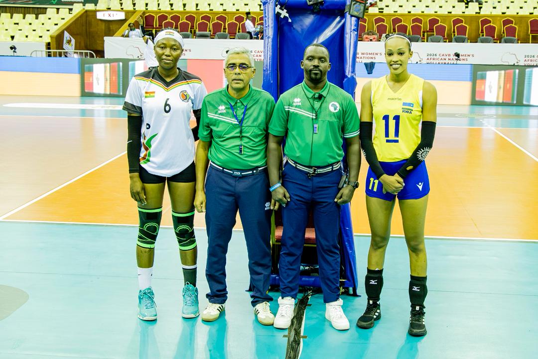 Umukino w'u Rwanda na Ghana wabereye muri Kasarani Indoor Arena i Nairobi