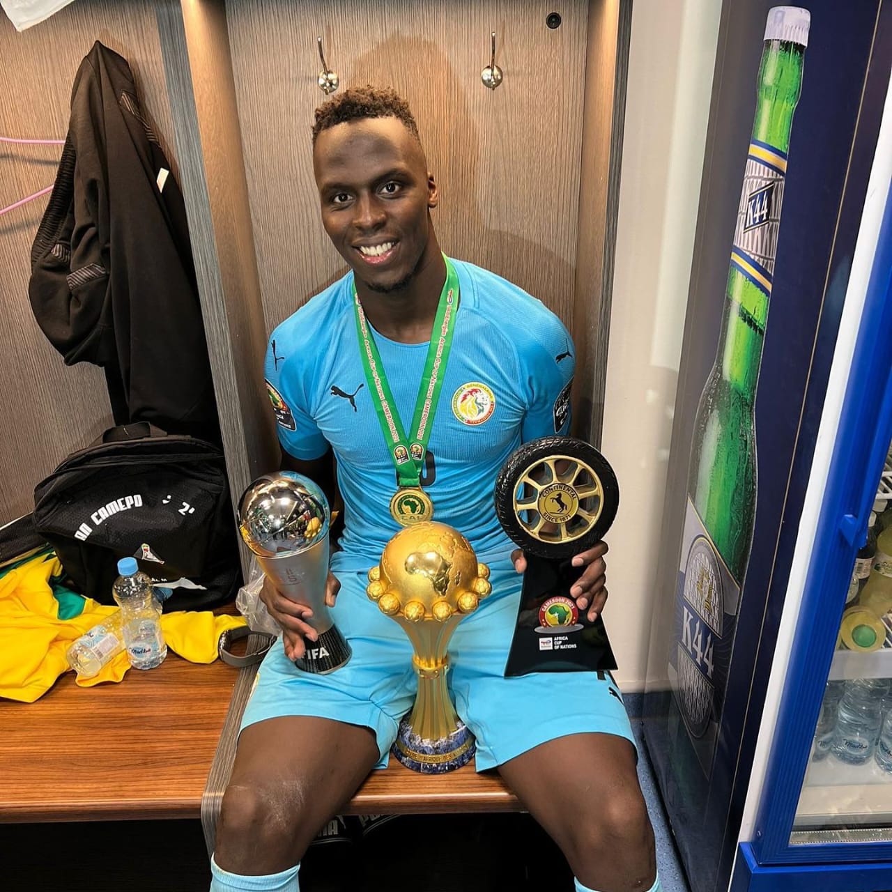 Edouard Mendy yabaye Umunyezamu mwiza wa Sénégal