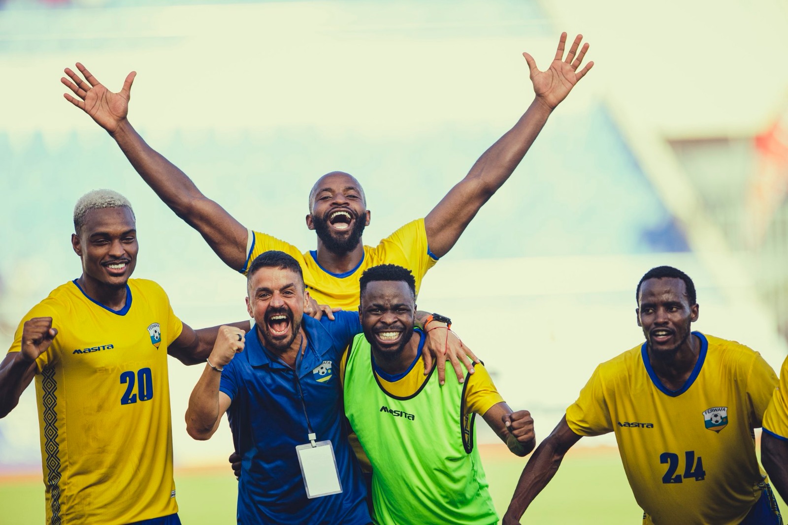 Amavubi yagize icyizere cyo gusubira muri CAN nyuma yo gutsinda imikino ibiri ikurikiranye mu gushaka itike y'iri rushanwa, ibyaherukaga mu 2003 kuri Uganda na Ghana