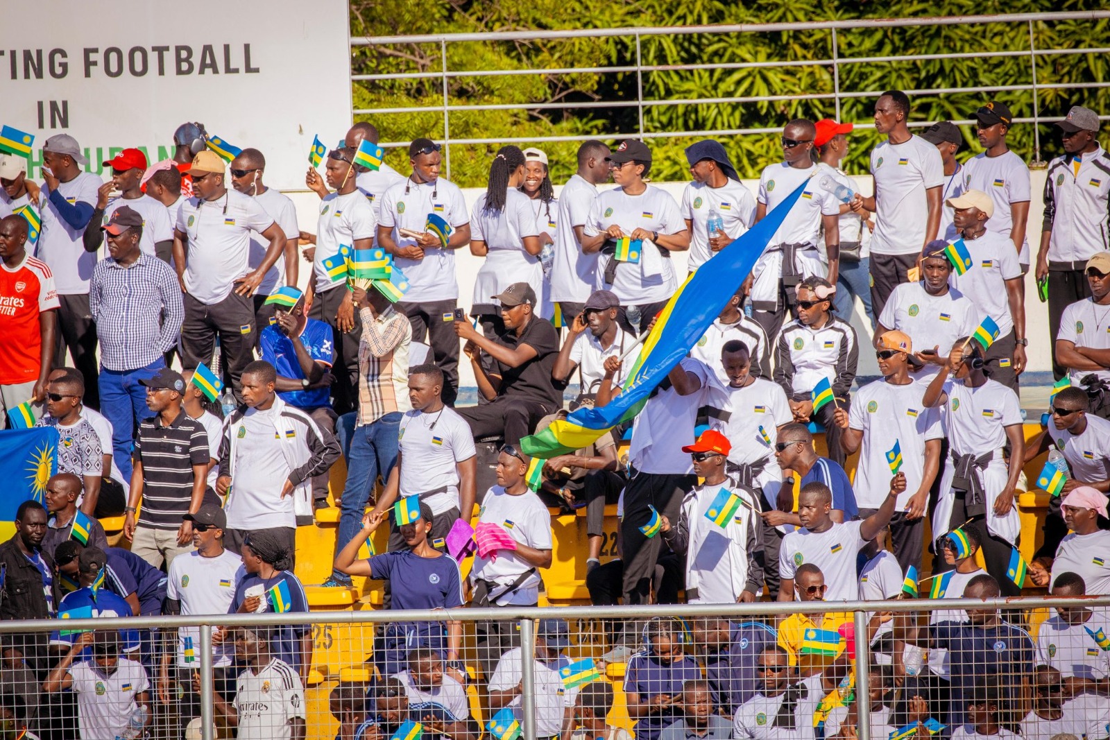 Amavubi U23 yashyigikiwe n'Ingabo z'u Rwanda ziri mu butumwa bw'akazi muri Sudani y'Epfo