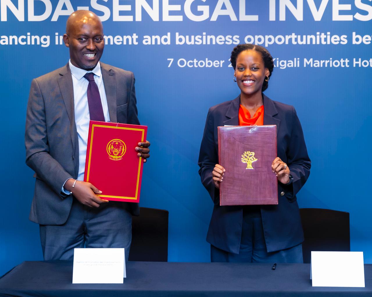 U Rwanda na Sénégal bigiye kubyaza umusaruro amahirwe y’ubucuruzi bifite
