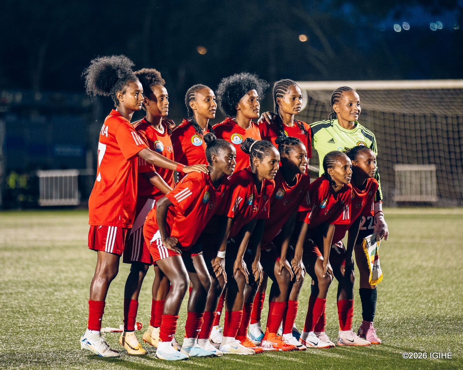 Abakinnyi ba Ethiopia babanje mu kibuga