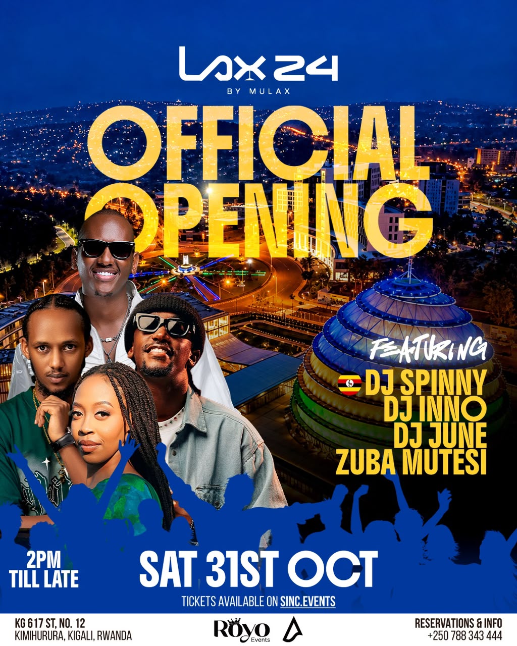 DJ Spinny yongeye gutumirwa i Kigali