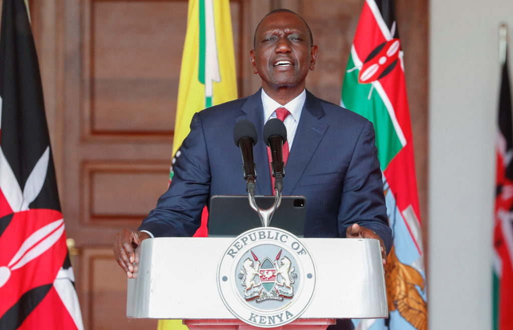 Perezida Ruto aherutse gushinja abagize Inteko gusaba abayobozi ruswa