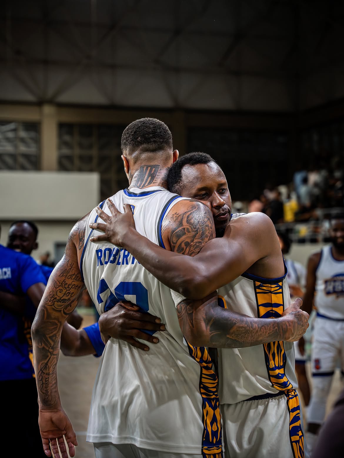 Hagumintwari Steve na Roberts bishimira intsinzi