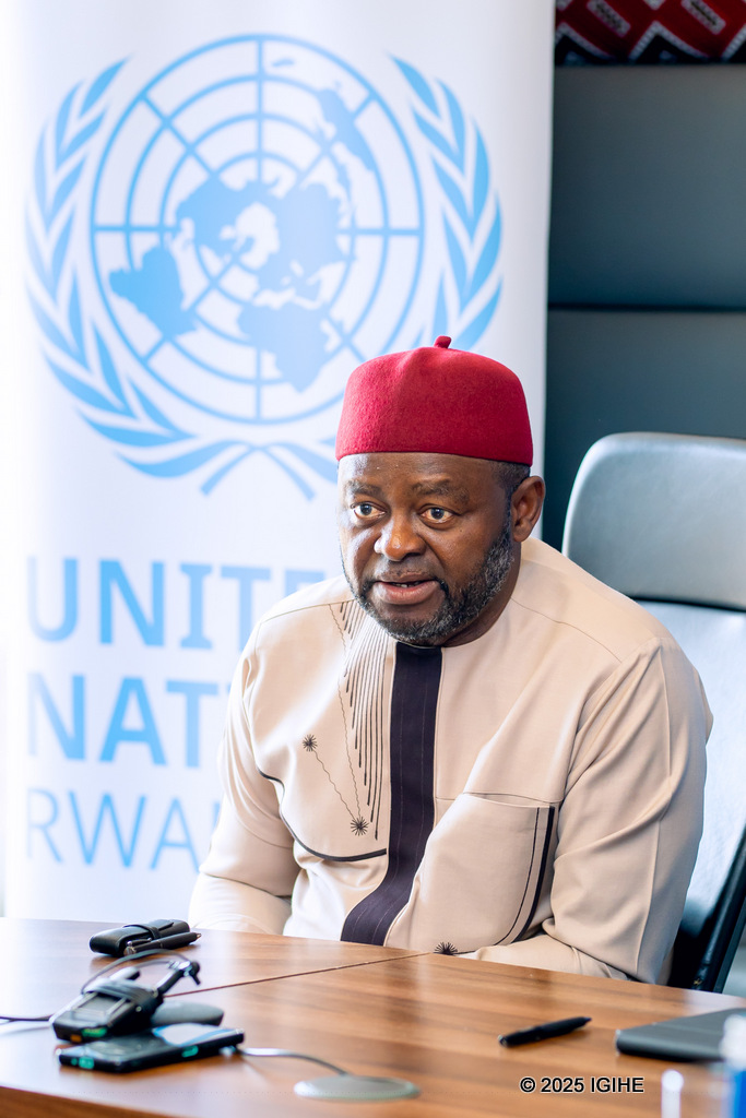 Umuhuzabikorwa w’Amashami ya Loni akorera mu Rwanda, Ozonnia Ojielo, yagaragaje ko bahisemo gushyigikira urwego rw’ubuzima nk’urufatiye runini igihugu mu iterambere