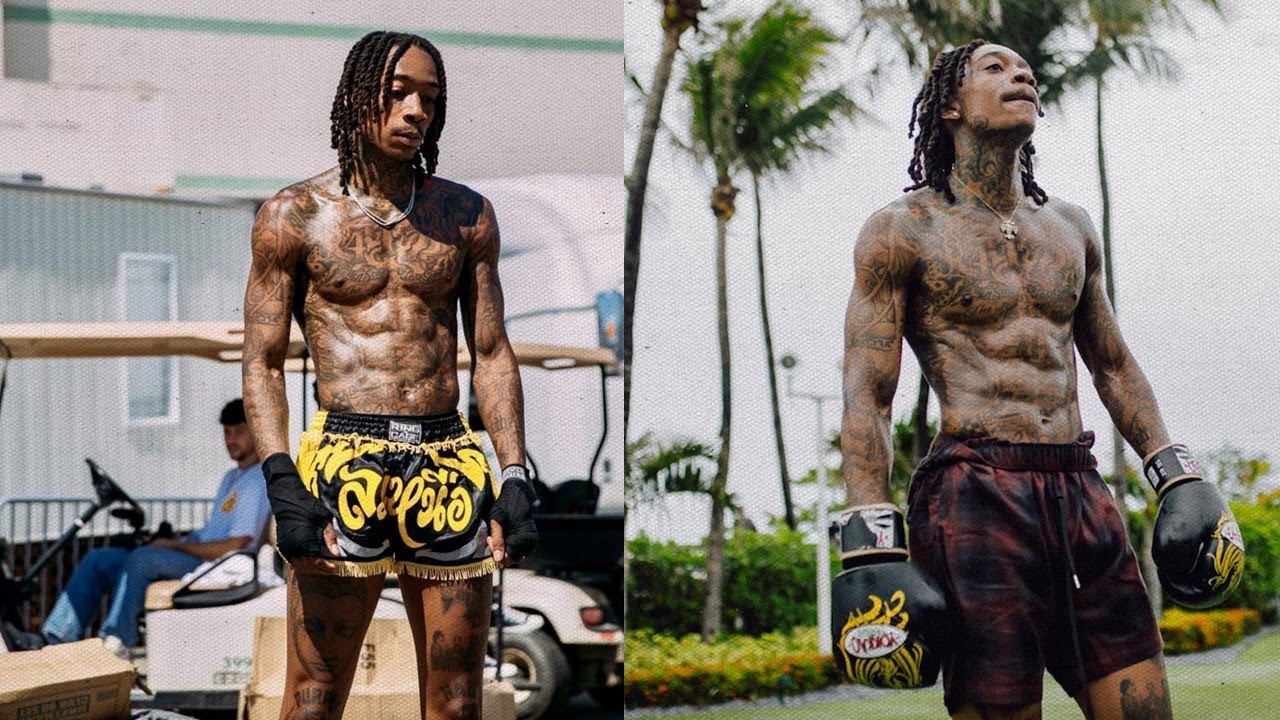 Imyitozo ngororamubiri yafashije Wiz Khalifa kongera ibilo