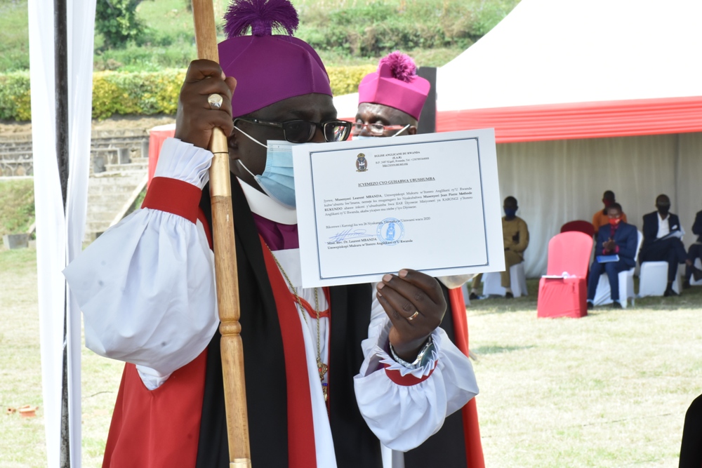 Yahawe icyemezo cy'uko abaye Musenyeri wa Diyosezi ya Karongi