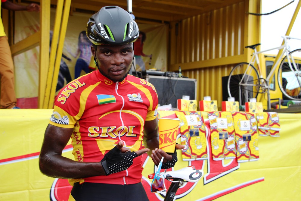 Uwizeyimana Bonaventure yegukanye agace ka kabiri ka Rwanda Cycling Cup