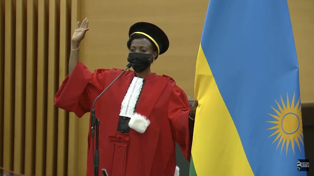 Yarahiriye inshingano ze kuri uyu wa Kabiri, tariki ya 25 Mutarama 2022