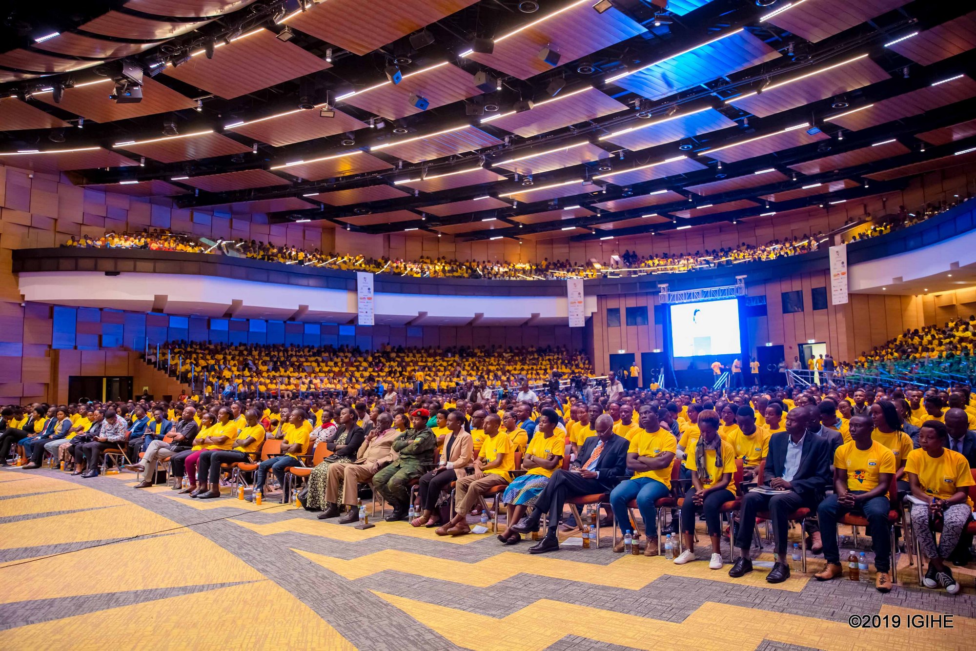 Youth Connect yabereye muri Intare Conferance Arena