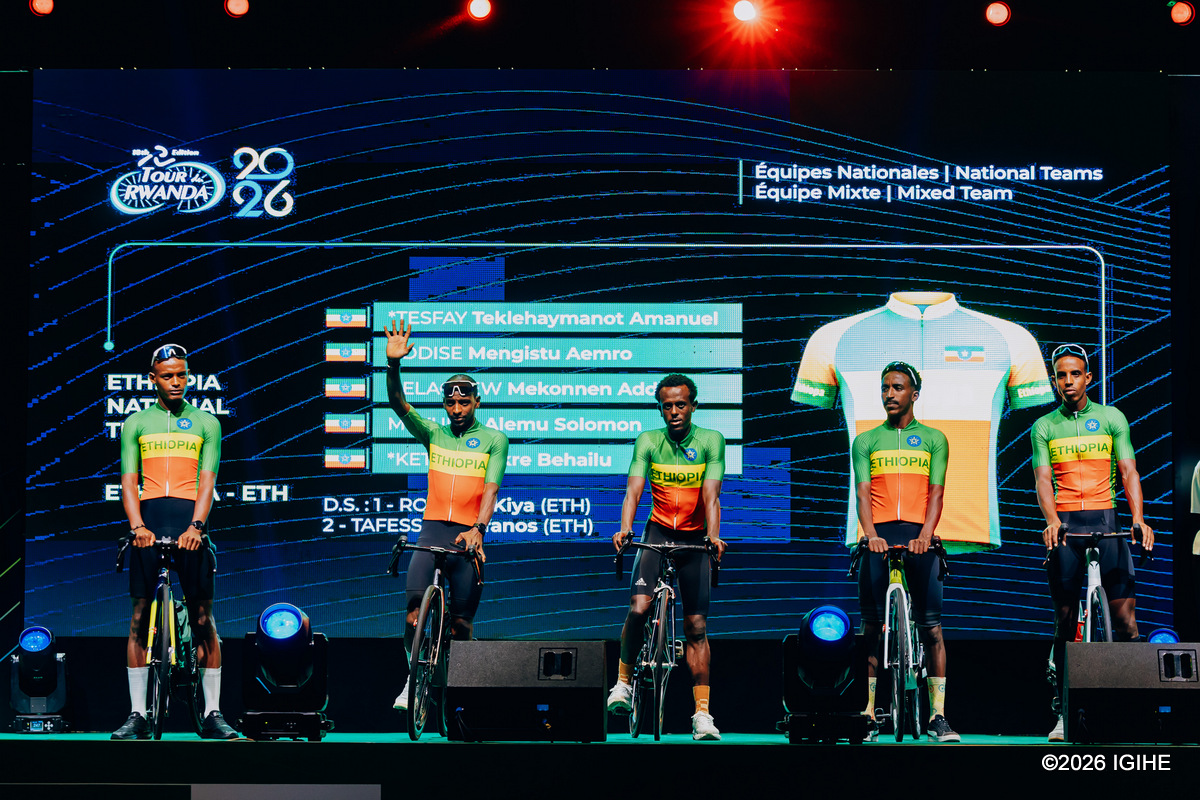 Ikipe y'Igihugu ya Ethiopia iri mu zidasiba muri Tour du Rwanda