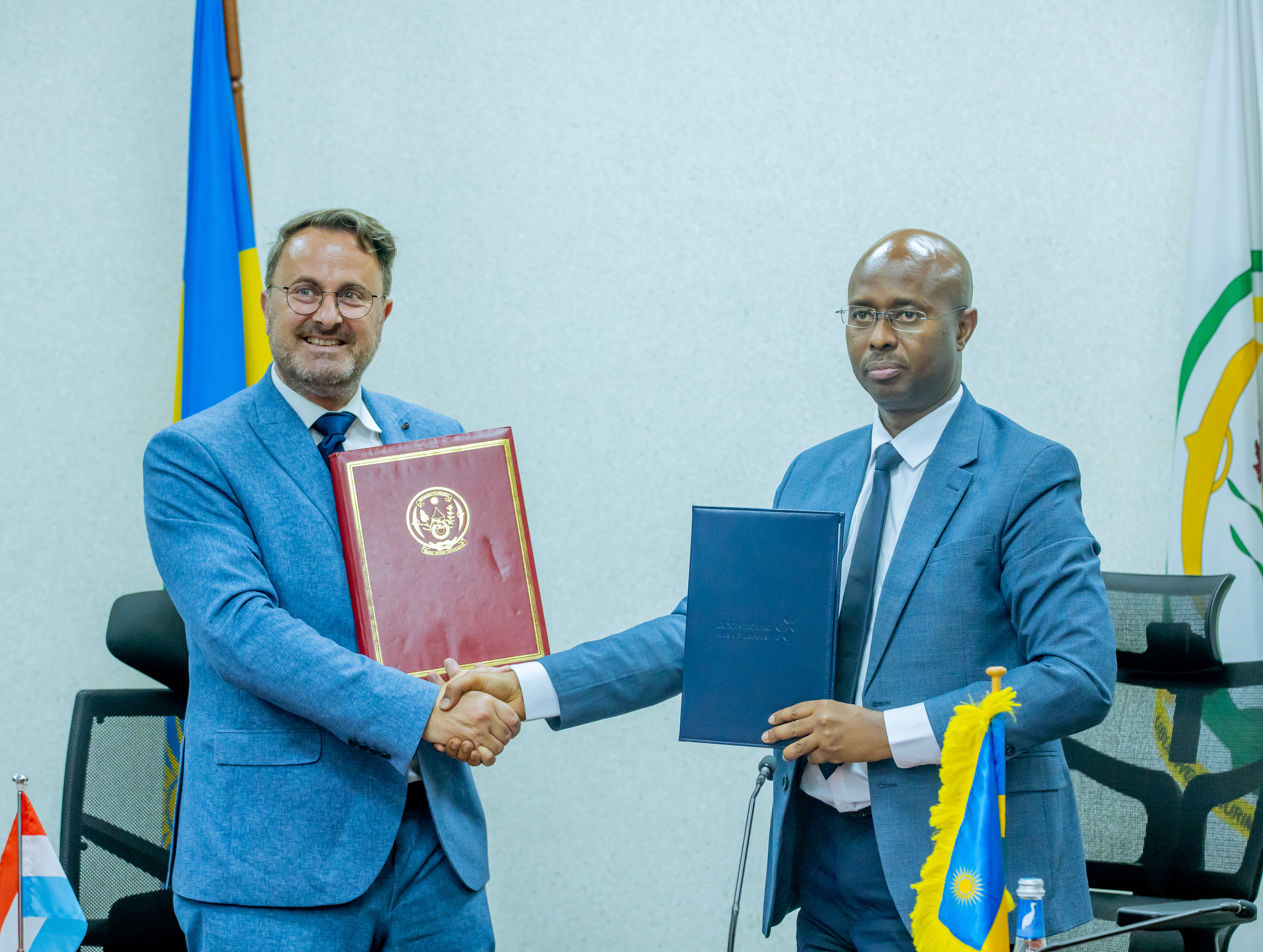 U Rwanda na Luxembourg byasinye amasezerano ya miliyoni 12$ azifashishwa mu guhangana n’imihindagurikire y’ikirere
