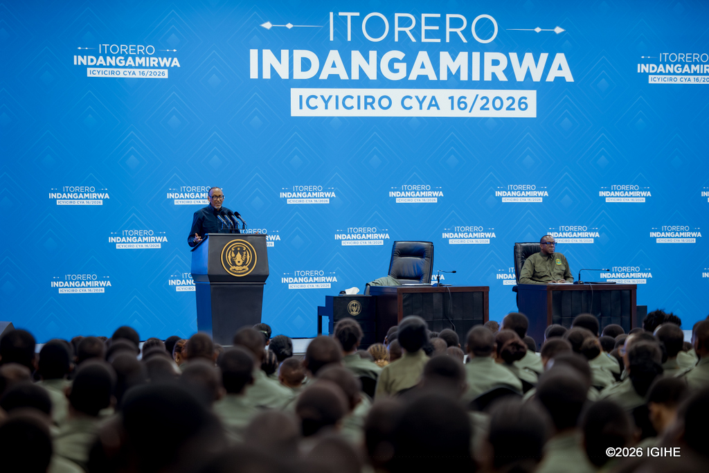 Turabakeneye, turabakunda ariko mwiyiteho: Impanuro za Perezida Kagame ku Indangamira (Video)