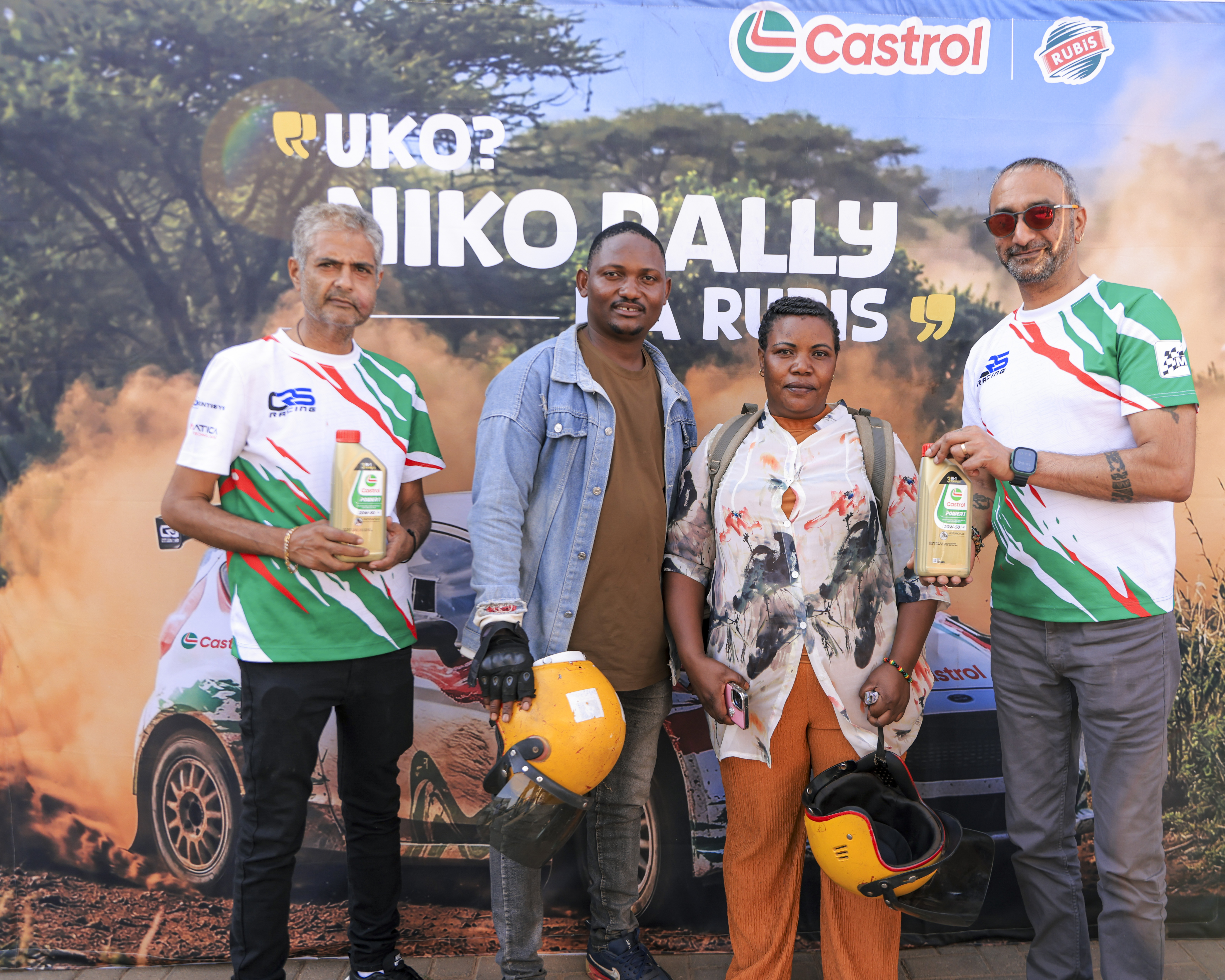 RUBiS Energy Rwanda na Castrol byakiriye ba Chana mbere ya Rwanda Mountain Gorilla Rally