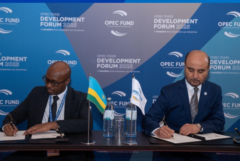 U Rwanda rwasinyanye amasezerano na OPEC ya miliyari zirenga 430 Frw