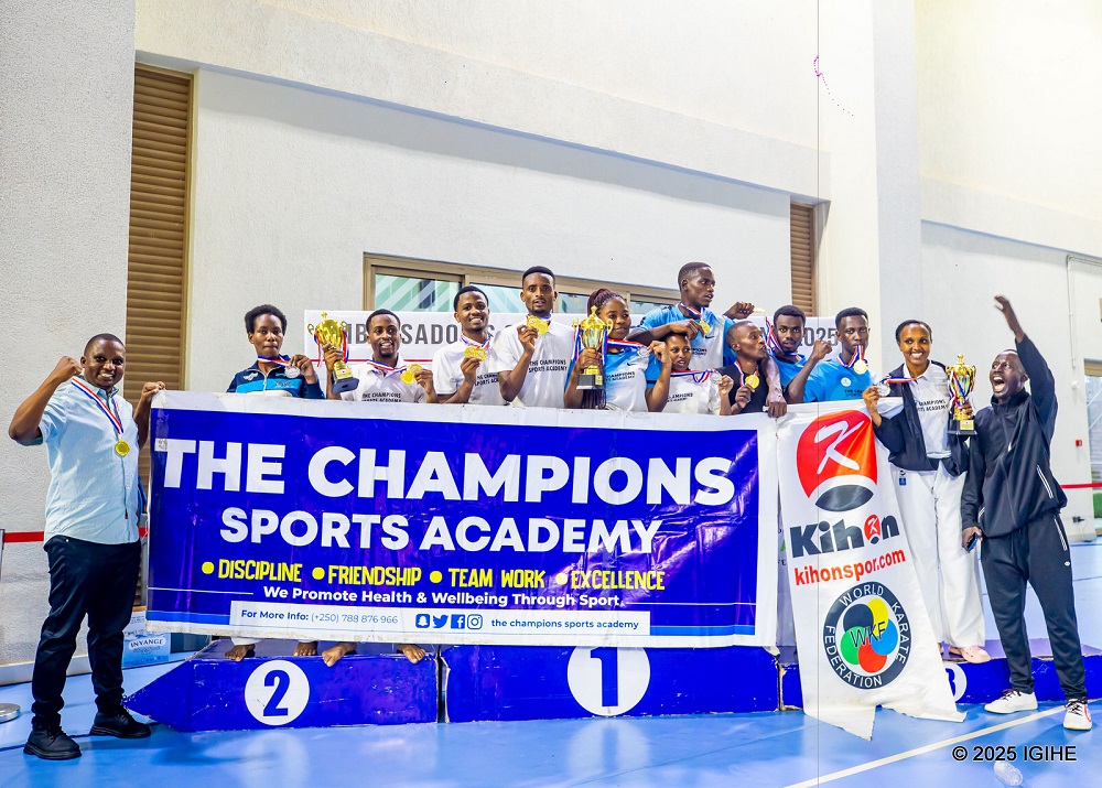 Karate: The Champions Sports Academy yahize andi makipe muri Ambassador’s Cup 2025