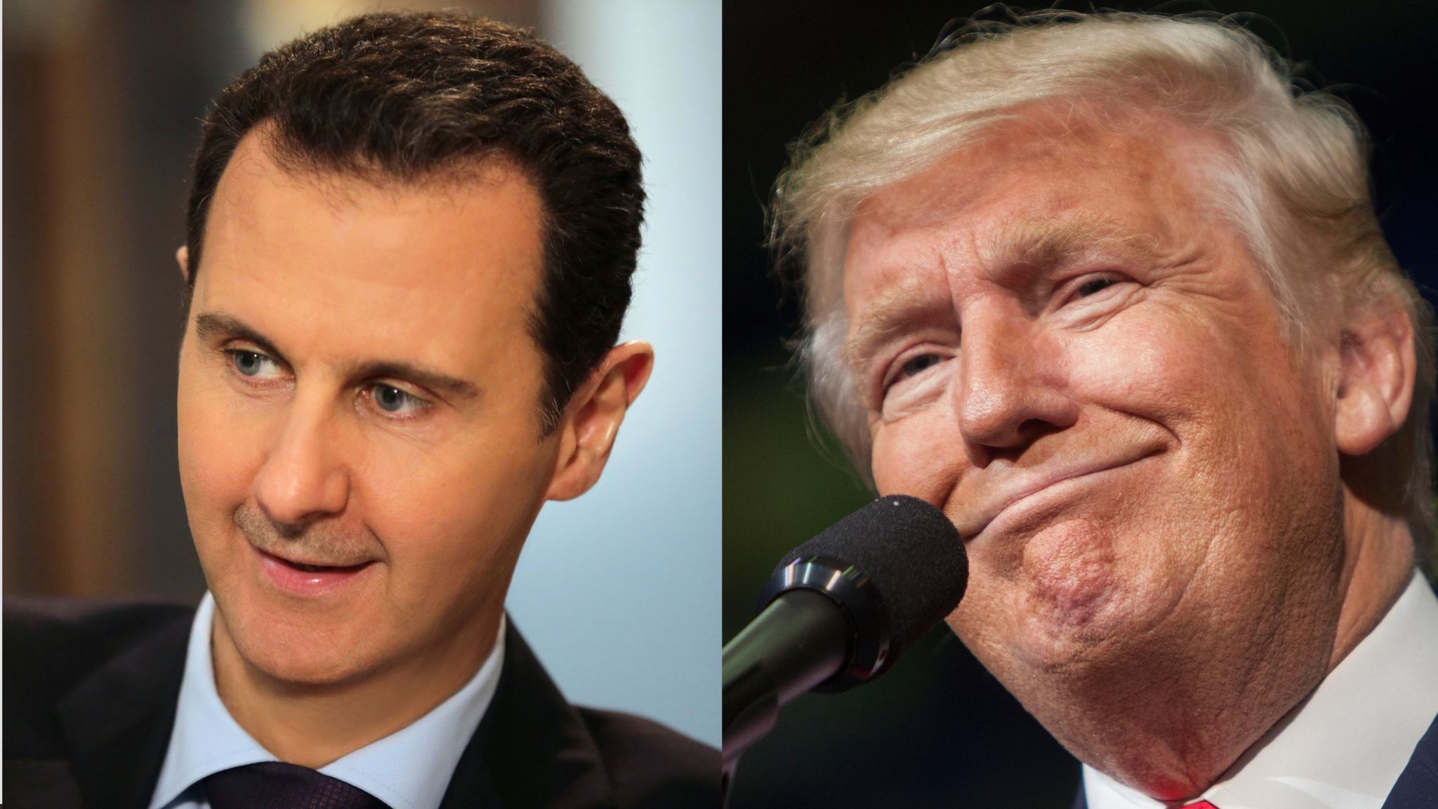 Trump yashinje u Burusiya gutererana Assad wa Syria