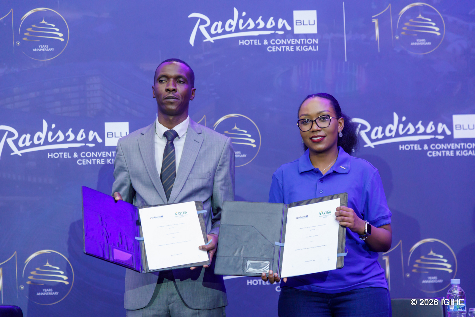 Kigali Convention Centre yasinye amasezerano yo gutera inkunga imiryango itatu itari iya Leta ikorera mu Rwanda